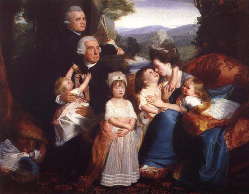 John Singleton Copley The family copley oil painting image